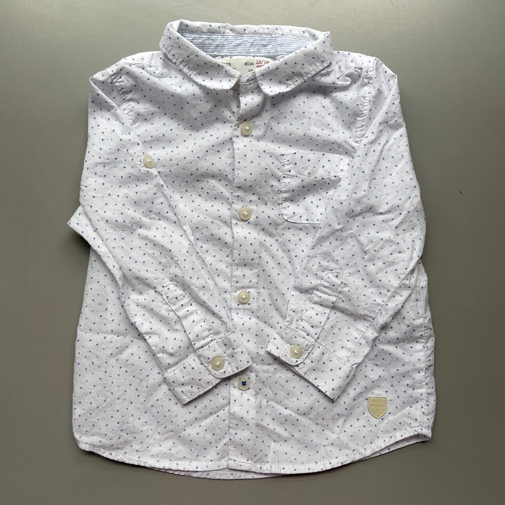 Zara baby boy shirt in size 12-18 M